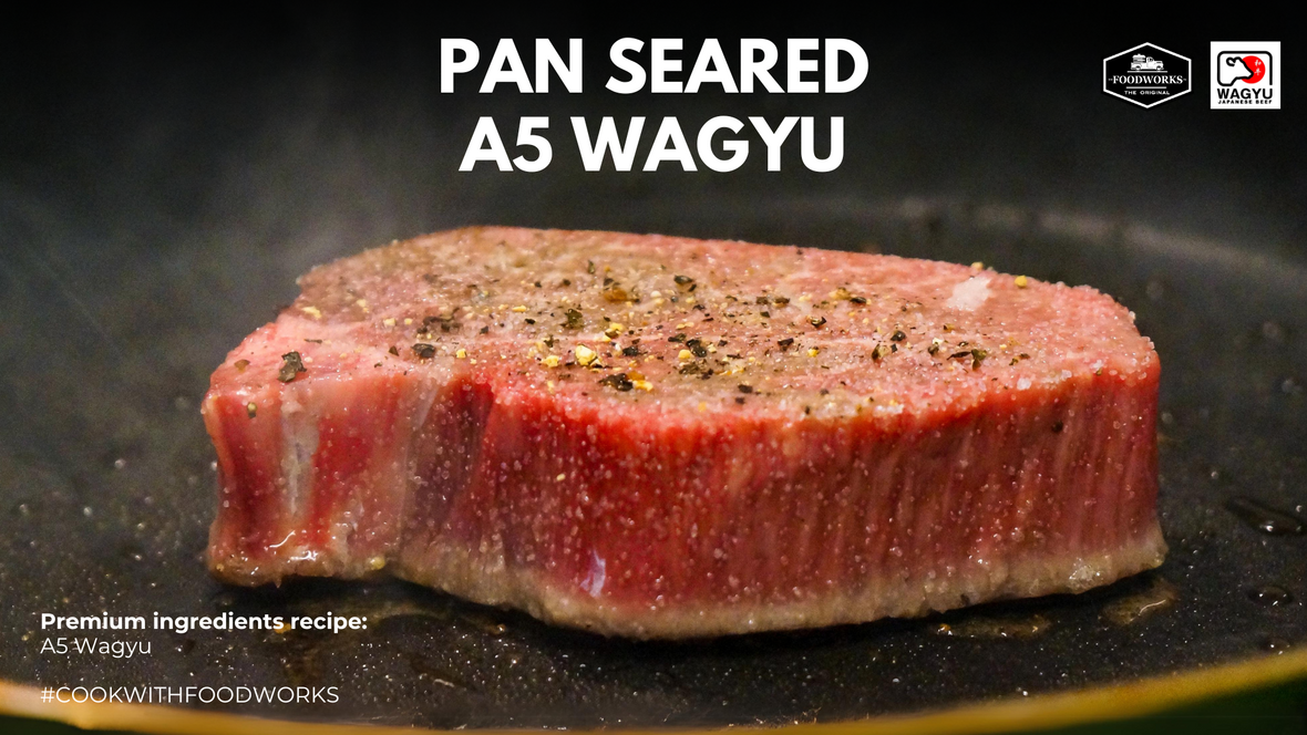 Pan Seared A5 Wagyu