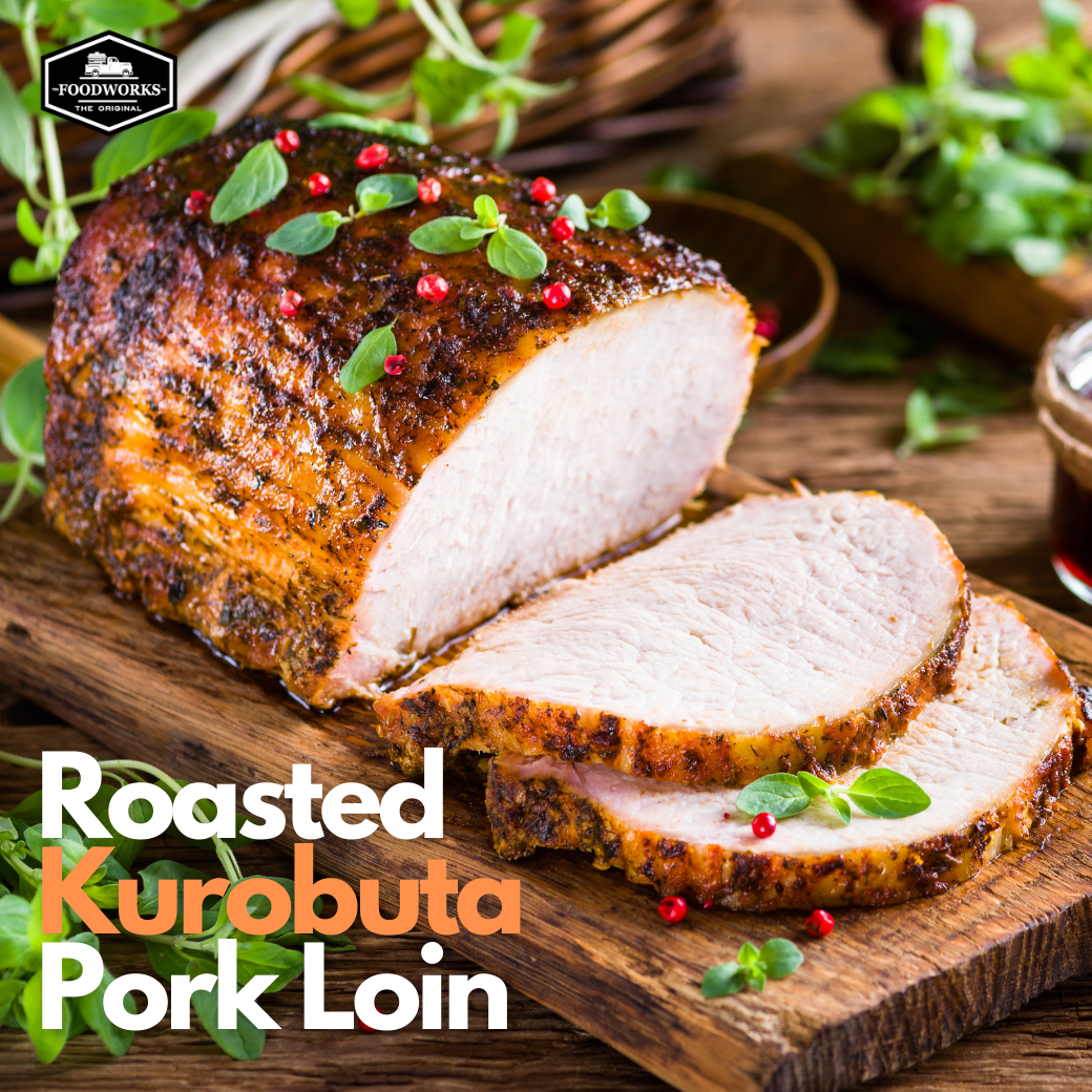 Roasted Boneless Kurobuta Pork Loin