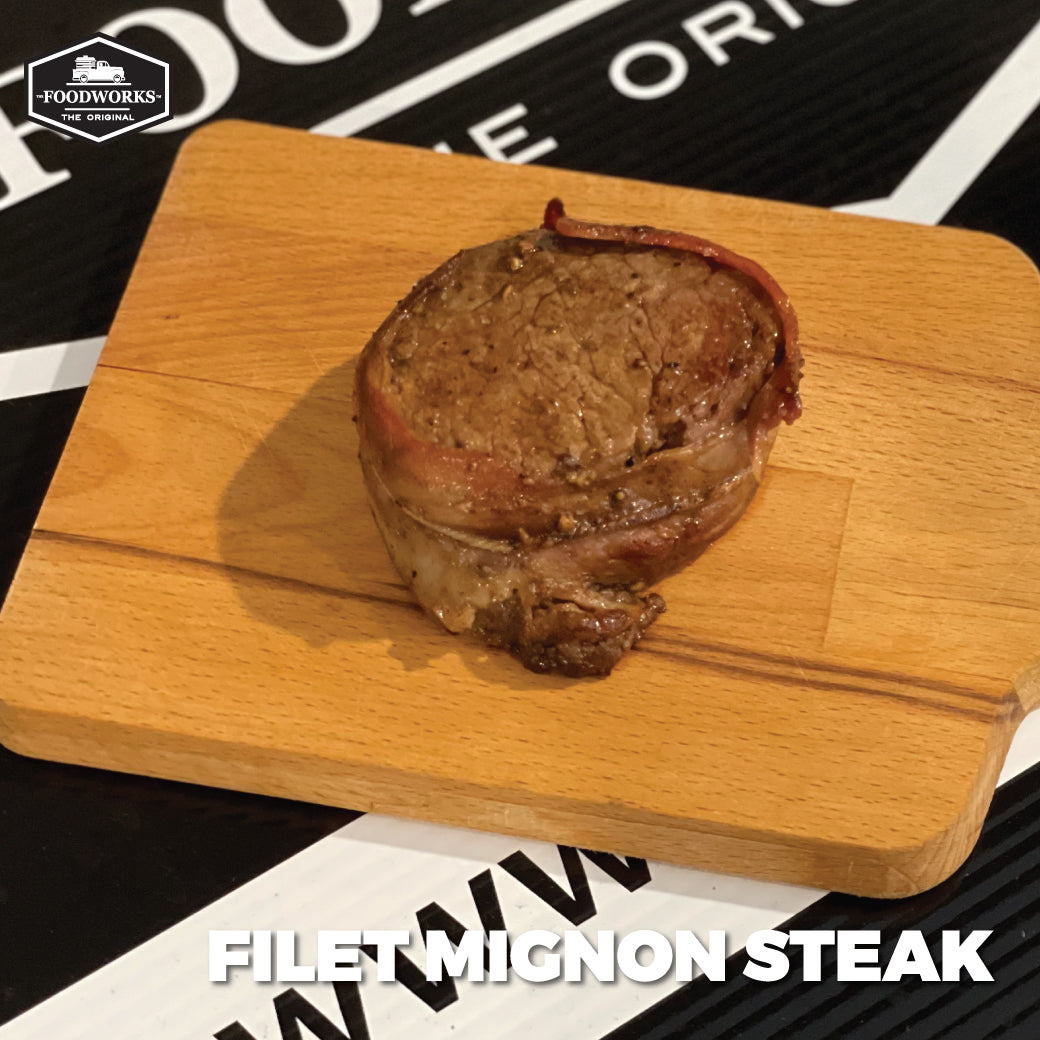 Filet Mignon Steak with Bacon