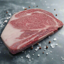 Yonezawa Wagyu A5 Ribeye Steak (Portion Cut) เนื้อโยเนซาวะ วากิว ริบอาย A5 ตัดสเต็ค
