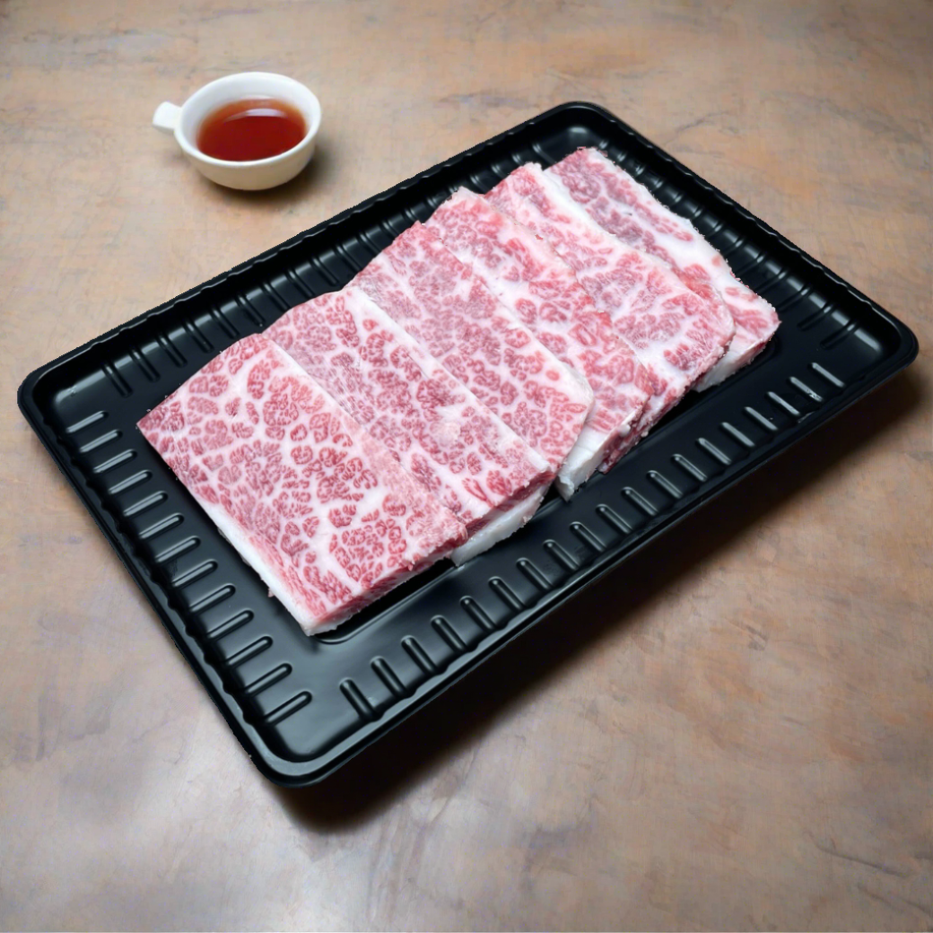 Kagoshima Wagyu A5 Jo Bara Yakiniku  เนื้อคาโกชิมาวากิว โจ บารา A5 ตัดยากินิคุ 250g/pack - The Foodworks 