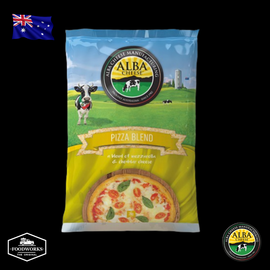 Alba Pizza Blend 2kg พิชซ่าเบลนด์ ชีสแบบขูด 2 กิโลกรัม