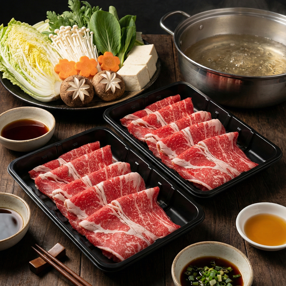 Yugo Wagyu Beef Chuck Eye Roll MB 6/7 Shabu Shabu