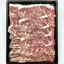 Miyazaki Wagyu A5 Rib Kaburi Yakiniku เนื้อมิยาซากิ วากิว ริบ คารูบิ A5 ยากินิคุ 250g/pack