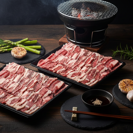 Tokachi Nobels Herb Chuck Roll Yakiniku Mixed Cut - 0