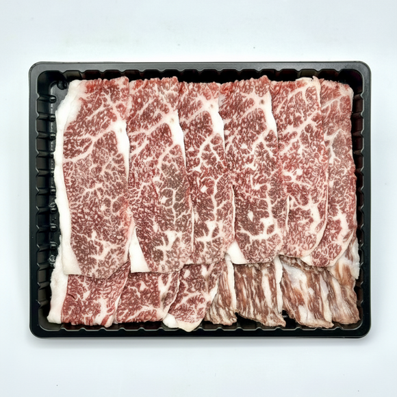 Miyazaki Wagyu A5 Rib Kaburi Yakiniku เนื้อมิยาซากิ วากิว ริบ คารูบิ A5 ยากินิคุ 250g/pack