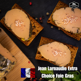 Jean Larnaudie "Extra Choice" Foie Gras ฟัวกราส์ฝรั่งเศส แบรนด์ ลานูร์ดี เกรดเอ็กซ์ตราไชส์ - 0