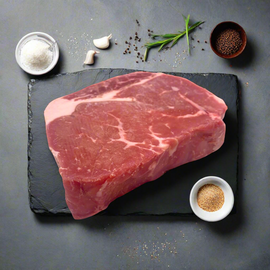 Kimberly Red 150 Days Grain Fed Beef Cuberoll (Portion Cut) เนื้อออสเตรเลีย เกรนเฟด 150 วัน ริปอาย ตัดสเต็ค