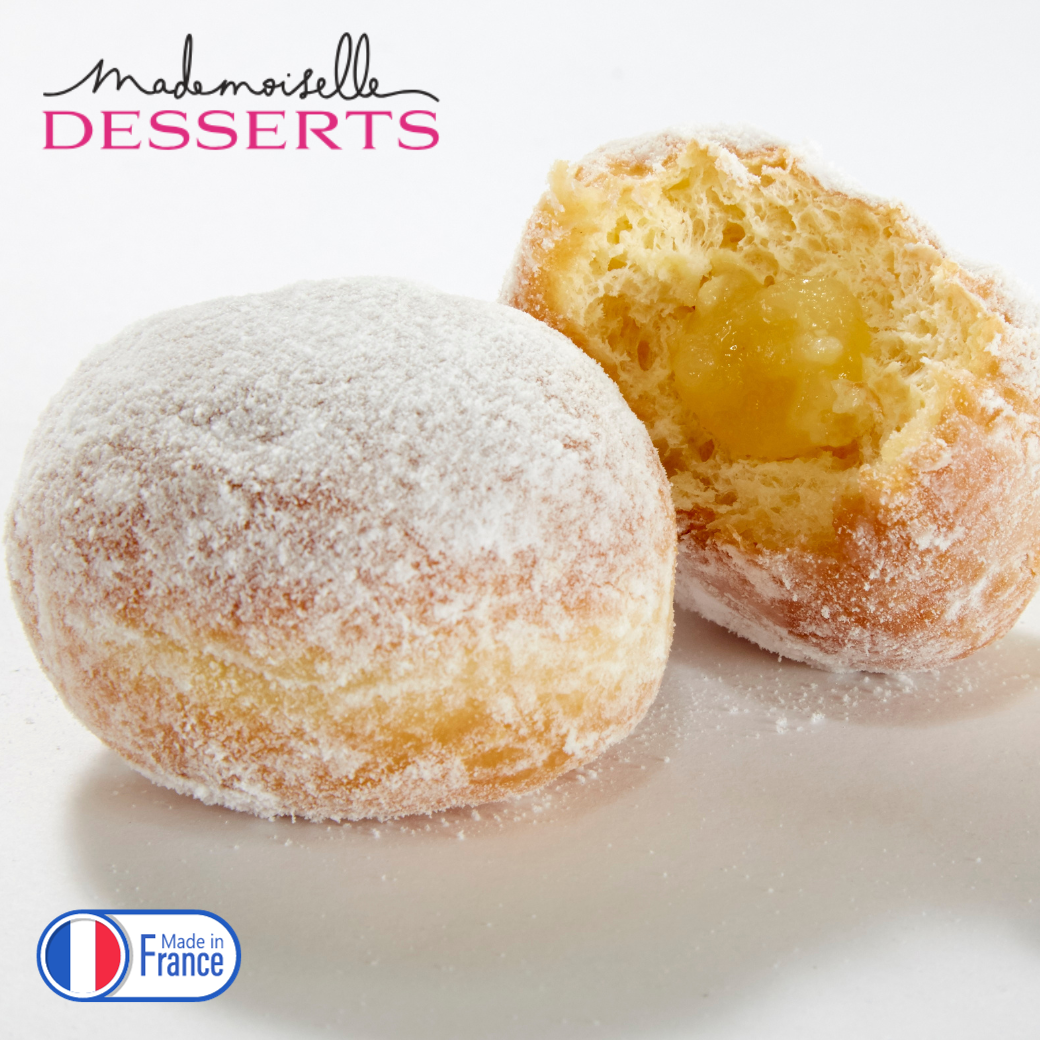 Mini Beignet with Apple Filling มินิเบนเญไส้แอปเปิล 12pcs - The Foodworks 