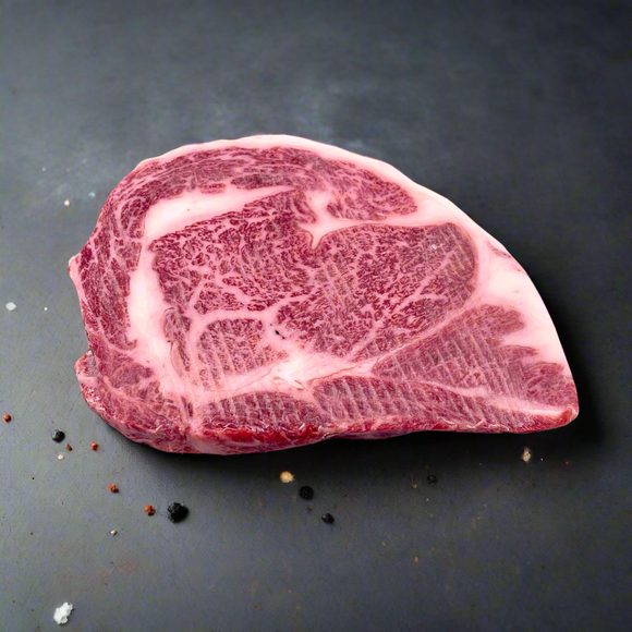Omi Wagyu A5 Ribeye Steak (Portion Cut) โอมิ วากิว ริปอาย A5 ตัดสเต็ค