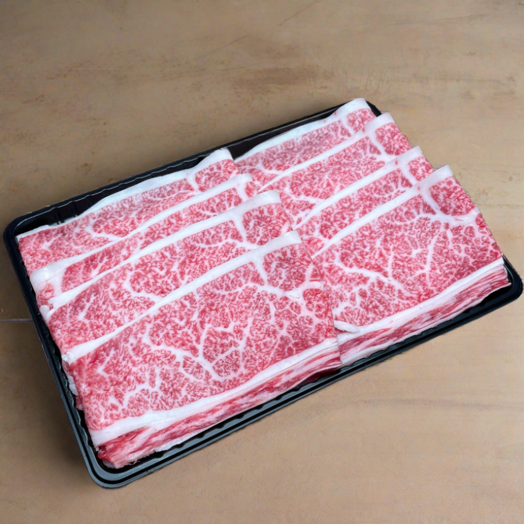 Oita Wagyu A5 Rib Kaburi Shabu Shabu เนื้อโออิตะวากิว ริบ คารูบิ A5 ชาบู ชาบู 200g/pack - The Foodworks 