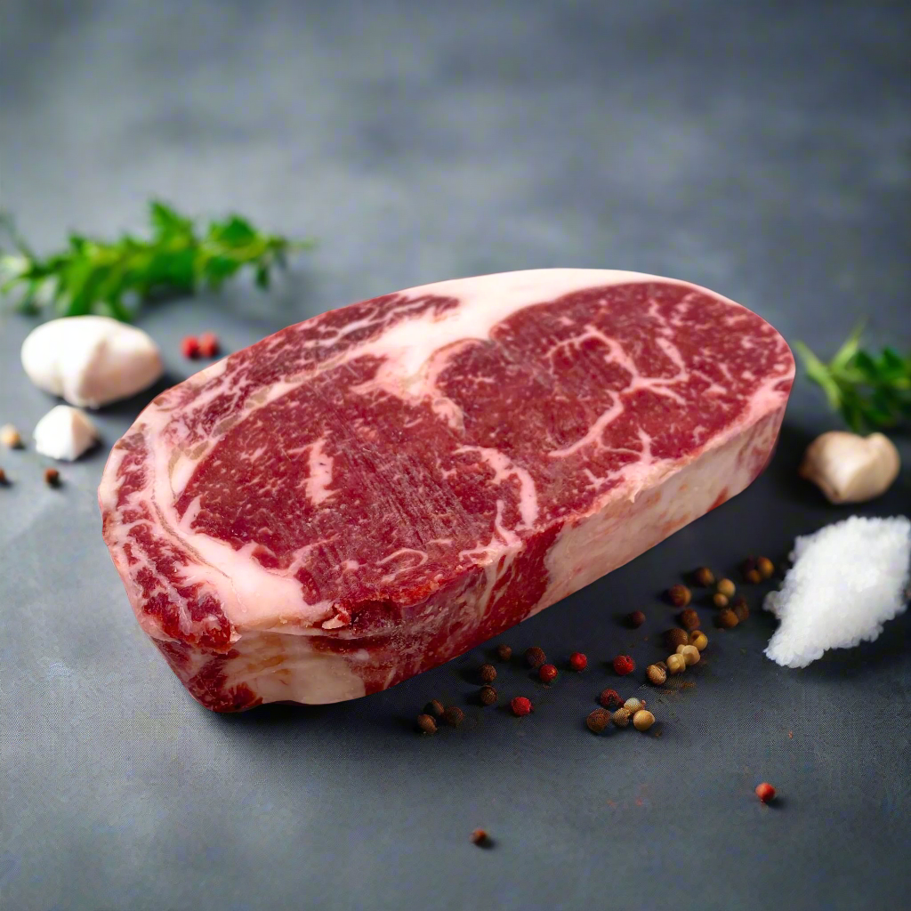 Ruby Reserve Wagyu Beef Ribeye Steak MB 6/7 เนื้อวากิวออสเตรเลีย ริปอาย MB6/7 ตัดสเต็ค