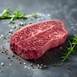 Yugo Wagyu Beef Oyster Blade Steak MB 4/5 เนื้อวากิวออสเตรเลีย  MB4/5 ออยสเตอร์ เบลด ตัดสเต็ค