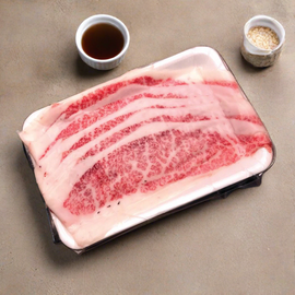 Kagoshima Wagyu A5 Rib Kaburi Shabu Shabu  คาโกชิมาวากิว ริบ คารูบิ A5 ชาบู ชาบู 200g/pack - The Foodworks 
