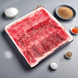 Kagoshima Wagyu A5 Shabu Shabu Pack เนื้อคาโกชิมา วากิว  A5  ชาบู ชาบู 200g/pack