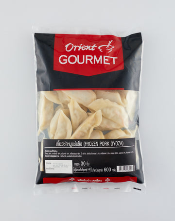 ORIENT GOURMET FROZEN PORK GYOZA เกี๊ยวซ่าหมู 30PCS x 20G - The Foodworks 
