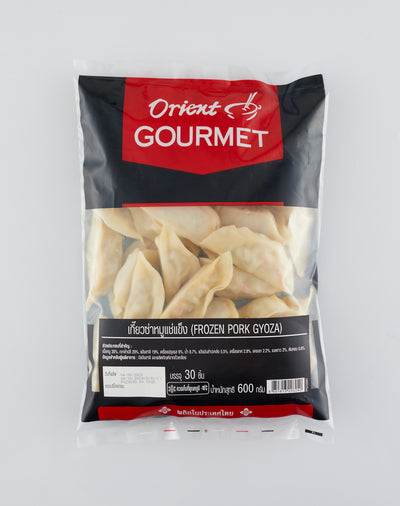 ORIENT GOURMET FROZEN PORK GYOZA เกี๊ยวซ่าหมู 30PCS x 20G - The Foodworks 