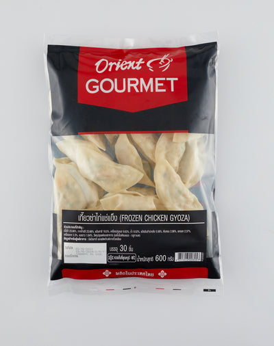 ORIENT GOURMET FROZEN CHICKEN GYOZA เกี๊ยวซ่าไก่ 30PCS x 20G - The Foodworks 