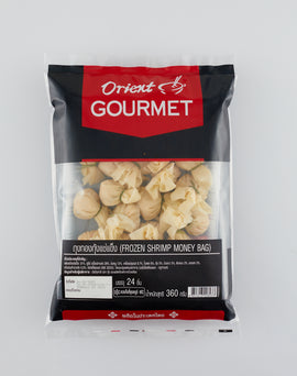 ORIENT GOURMET FROZEN SHRIMP MONEY BAG ถุงทองกุ้ง 24 PCS x 15G - The Foodworks 