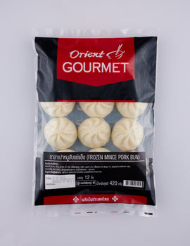 ORIENT GOURMET FROZEN MINCED PORK BUN ซาลาเปาไส้หมูสับ 12PCS X 35G - The Foodworks 