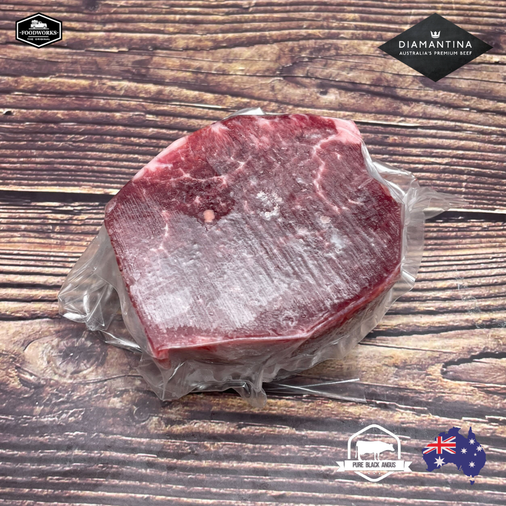 Diamantina Australian Grass-Fed Tenderloin Steak ไดอะแมนทินา ออสเตรเลียน เกรนเฟด เทนเดอร์ลอยน์ ตัดสเต็ค - The Foodworks 