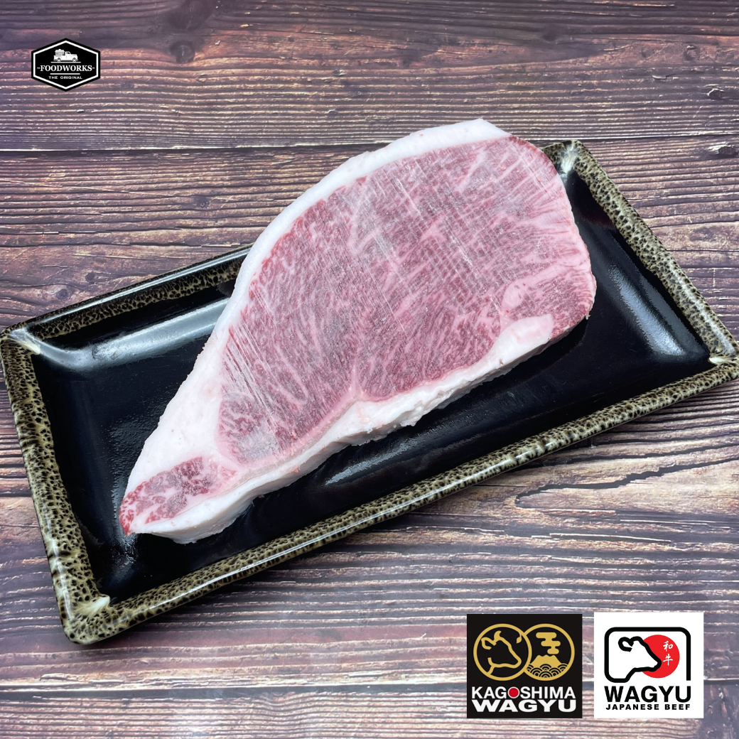 Kagoshima Wagyu A5 iIchibo Steak เนื้อคาโกชิมาวากิว อิจิโบะ A5 ตัดสเต็ค - The Foodworks 