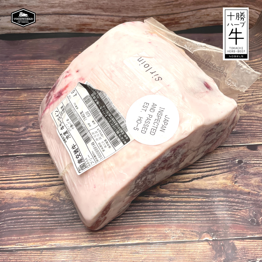 Hokkaido Tokachi Nobels Striploin Full Block เนื้อฮอกไกโด โทคาชิ โนเบลส์ เฮิร์บ สตริปลอยน์ ยกก้อน - The Foodworks 