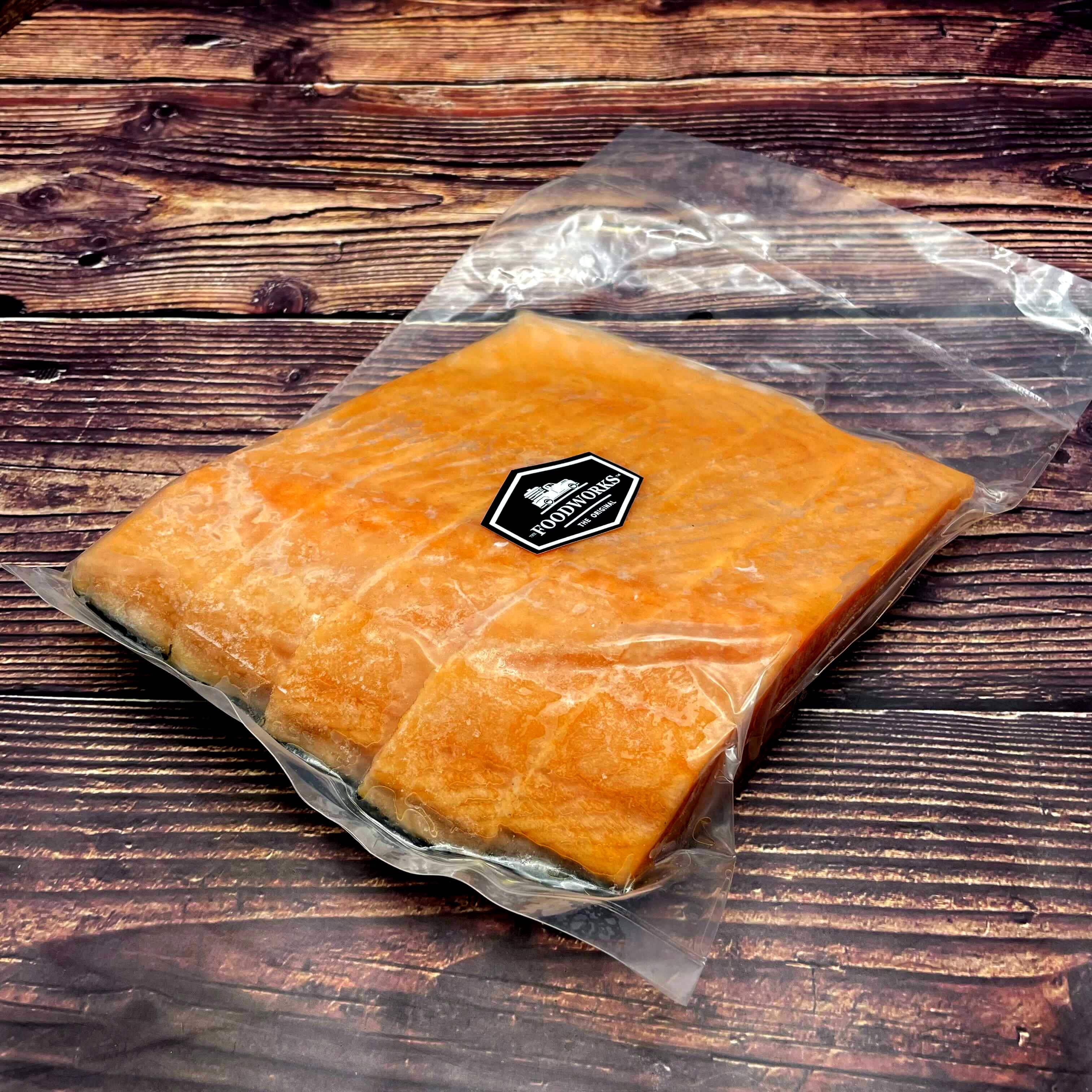 Atlantic Salmon Fillet Portion Cut ปลาแซลมอนแอตแลนติค หั่นชิ้น 5pcs/pack - The Foodworks 