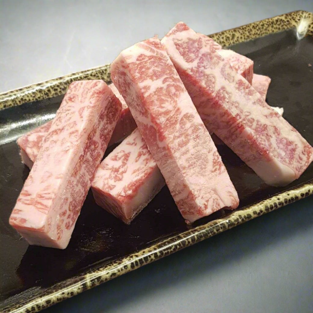 Japanese Wagyu A5 Renga Steak レンガステーキ เนื้อวากิวญี่ปุ่น  A5 ตัดแท่ง เรงกะ สเต็ค   250g/pack - The Foodworks 