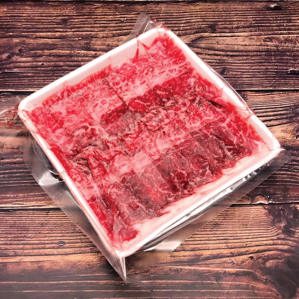 Kagoshima Wagyu A4 Shabu Shabu Pack เนื้อคาโกชิมา วากิว  A4  ชาบู ชาบู 200g/pack - The Foodworks 