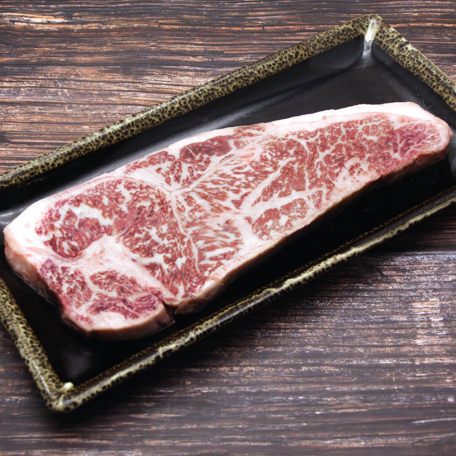 Kagoshima Wagyu A5 Striploin-End Steak เนื้อคาโกชิมาวากิว สตริปลอยน์ A5 ส่วนท้าย สเต็ค - The Foodworks 